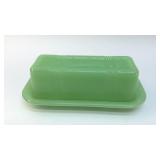 JADEITE BUTTER DISH
