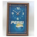 1990 HANOVER  PEPSI-COLA CLOCK 11 X 17