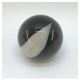 BLACK LACE AGATE SPHERE