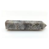 FLOWER AGATE OBELISK 8"
