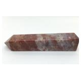 RED JASPER QUARTZ CRYSTAL TOWER