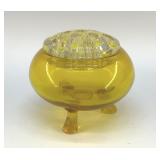 VIKING FLOWELITE FROG ROSE BOWL