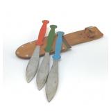 HOFFRITZ SOLINGEN GERMANY THROWING KNIVES