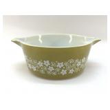 PYREX CRAZY DAISY CASSEROLE 10"