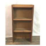 3 TIER WOODEN BOOKCASE