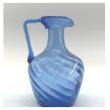 BEACON GLASS 1940S COBALT PITCHER
