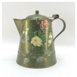 DECOUPAGE VINTAGE COFFEE POT 11"