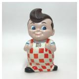 VTG BOBS BIG BOY VINYL PLASTIC COIN BANK