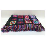 GRANNY SQUARE AFGHAN BLANKET