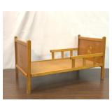 VTG WOODEN TOY DOLL CRIB