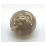 CHERRY BLOSSOM POLISHED CRYSTAL SPHERE