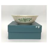 LENOX CHINA LARGE HOLIDAY BOWL