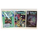 3 ASSORTED #1 ISSUE COMICS