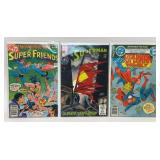 3 DC COMICS SUPERMAN FAMILY SUPER FRIENDS
