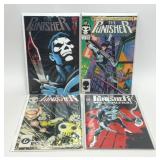 4 ASSORTED MARVEL COMICS THE PUNISHER