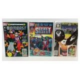 3 MIXED COMICS BOMBAST RALPH SNART SECRET CITY