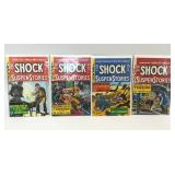 4 IMPACT EC COMICS SHOCK SUSPENSTORIES