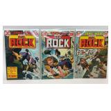 DC COMICS, OUR ARMY AT WAR SGT ROCK #257-259