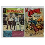 2 WESTERN COMICS BONANZA #25 CHEYENNE KID #58