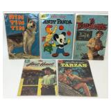 5 ASSORTED WESTERN ADVENTURE, AND OTHER COMICS