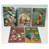 5 ASSORTED CARTOON COMICS