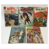 5 ASSORTED WESTERN AND OTHER COMICS