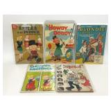 5 ASSORTED VINTAGE COMICS 10 15 CENT