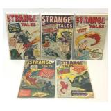STRANGE TALES #101 #103 #107 #112 #117 SILVER AGE