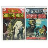 DC COMICS SECRETS OF SINISTER HOUSE #12 #18