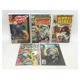 5 ASSORTED MARVEL COMICS GHOST RIDER