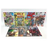 7 ASSORTED WAR COMICS G.I. JOE