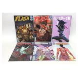 6 ASSORTED DC COMICS FLASH WONDER WOMAN