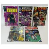 5 ASSORTED FIRST ISSUE #1 COMICS
