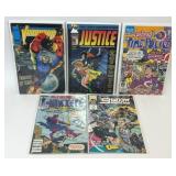 5 ASSORTED FIRST ISSUE #1 COMICS