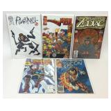 5 ASSORTED FIRST ISSUE #1 COMICS