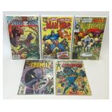 5 ASSORTED FIRST ISSUE #1 COMICS