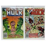 MARVEL COMICS THE INCREDIBLE HULK #316 #317