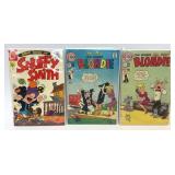 3 ASSORTED SNUFFY SMITH AND BLONDIE COMICS