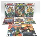 8 ASSORTED MARVEL COMICS, G.I. JOE TRANSFORMERS