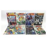 8 ASSORTED MARVEL COMICS, G.I. JOE TRANSFORMERS