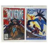 MARVEL WOLVERINE #66 FANTASTIC FOUR POSTER BOOK