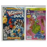 HOWARD THE DUCK #4 THE REAL GHOSTBUSTERS #1