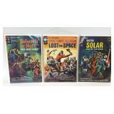 3 ASSORTED GOLD KEY COMICS SCI-FI