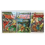 3 ASSORTED MARVEL COMICS THE BEAST AVENGERS