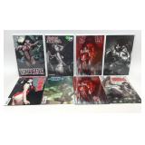 8 ASSORTED COMICS VAMPIRELLA RED SONJA