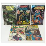 5 ASSORTED DC COMICS ASSORTED SUPERHEROES