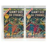2 MARVEL COMICS GIANT SIZE DR STRANGE #1