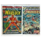 MARVEL COMICS WARLOCK #1 THE INVADERS #1