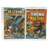 MARVEL COMICS DR STRANGE #1 MAN THING #1
