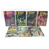 7 ASSORTED COMICS ELVIRA MADAME XANADU HAUNTED